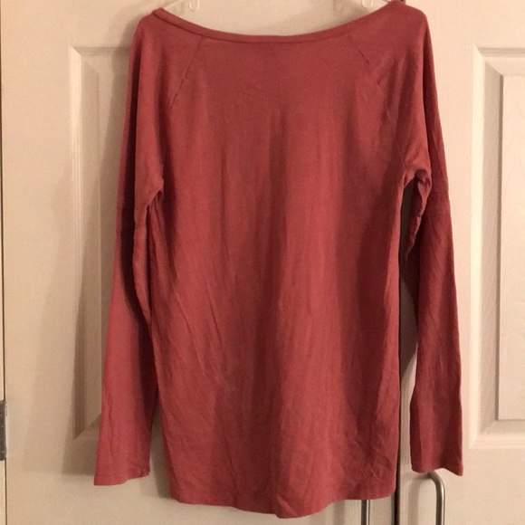 Mauve PINK long sleeve shirt - Picture 2 of 3